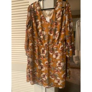 Womens floral dress